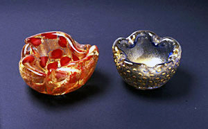 ヴェネチアン・グラス製灰皿