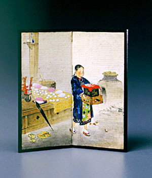 吉日（きちじつ）屏風（びょうぶ）