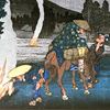 歌川広重画 「木曾街道六拾九次之内 軽井沢」