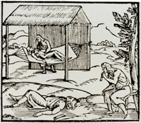 たばこによる陶酔状態（16世紀）