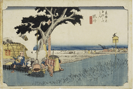 Tokaido Gojusantsugi-no Uchi: Fukuroi(From the Fifty-Three Stages of the Tokaido: Fukuroi)(Utagawa <Ando> Hiroshige)