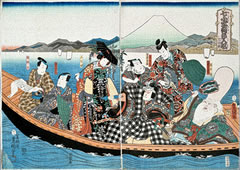 七ふ字有卦入船（しちふのじうけにいりふね）