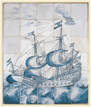 VOC船タイルパネル