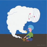 ご挨拶のシルシ本格派のピース