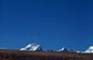 青空に包まれた高原が広がる乾期（5〜10月）のビルカノタ山群山麓（クスコ県）