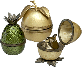 果物形エナメル仕上げライター　EVANS製アメリカ