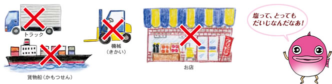 塩って、とってもだいじなんだなあ!