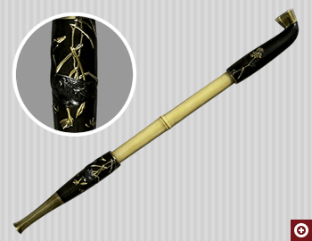 「葦に水鳥図きせる」