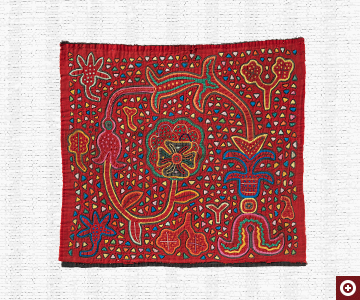 植物のモラ 1960年代　43×39.5cm