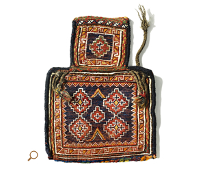 バクティアリ族またはアフシャール族の塩袋