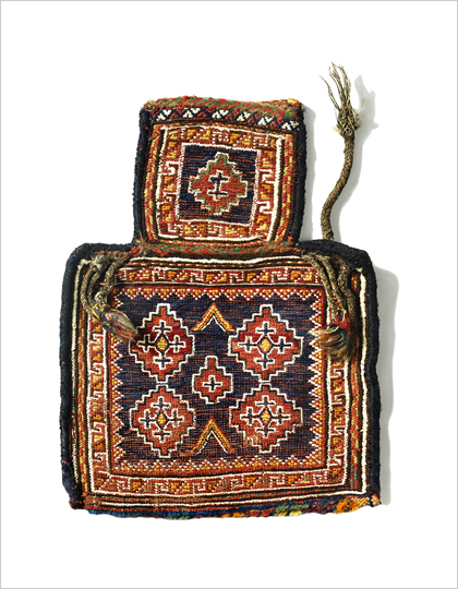 バクティアリ族またはアフシャール族の塩袋