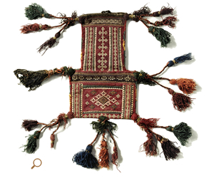 ブラーフィ族またはバルーチ族の塩袋