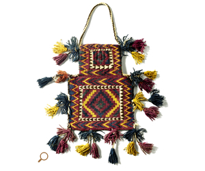 ウズベク系タータリ族の塩袋