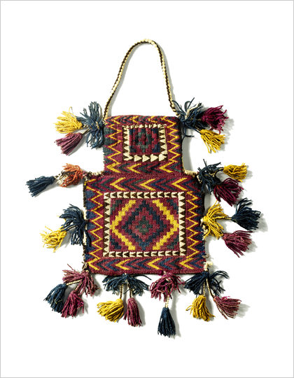 ウズベク系タータリ族の塩袋