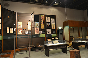 実物資料を撤去した現在