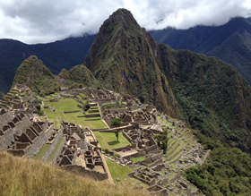 ペルーのマチュピチュ遺跡。観光で3度も行きました。