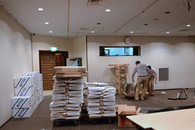 講演会や映画上映会などでみなさまに親しんでいただいた視聴覚ホール