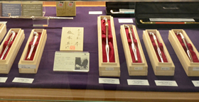 新潟燕市唯一のきせる職人である飯塚昇さんのつくった手づくりきせる。