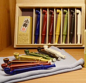 カラーバリエーションが楽しいきせる。