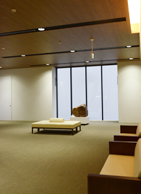 >3階・2階「展示室」前のスペース